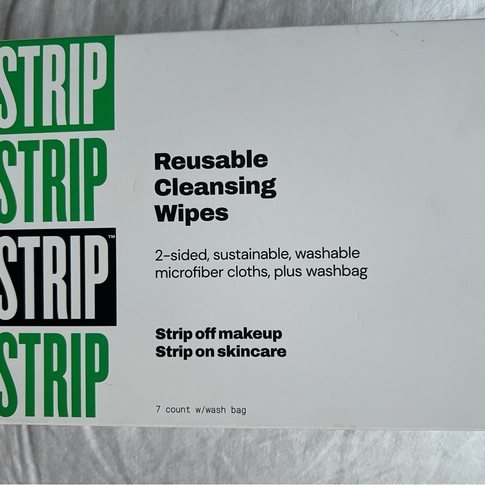 Strip Reusable Cleansing Wipes